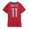 Portugal Joao Felix #11 Hjemmedrakt Kvinner VM 2026 Kortermet